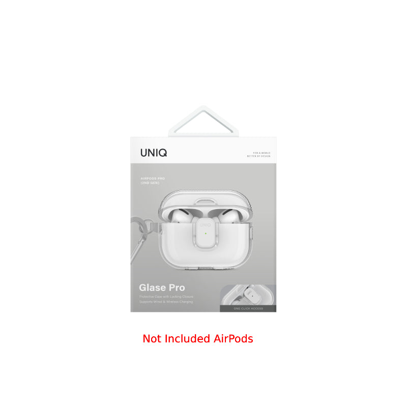 Uniq Glase Pro  Airpods Case for AirPods 4