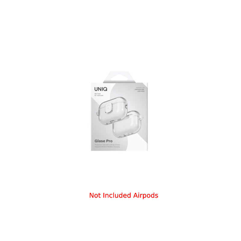 Uniq Glase Pro Airpods Case for AirPods Pro 3