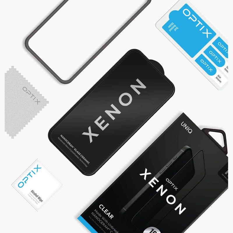 Uniq Optix Xenon Clear NanoCream Screen Protector for iPhone 17 Series