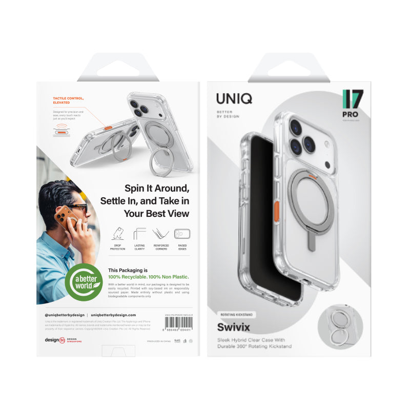 Uniq Hybrid Swivix Magsafe Case for iPhone 17 Series