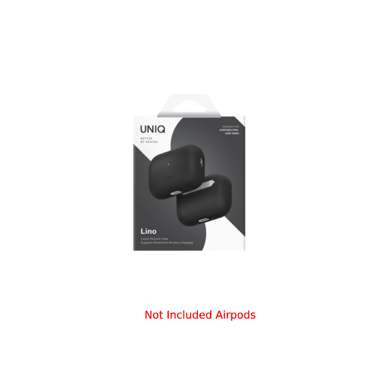 Uniq Lino Hybrid Liquid Silicone Airpods Case AirPods Pro 3