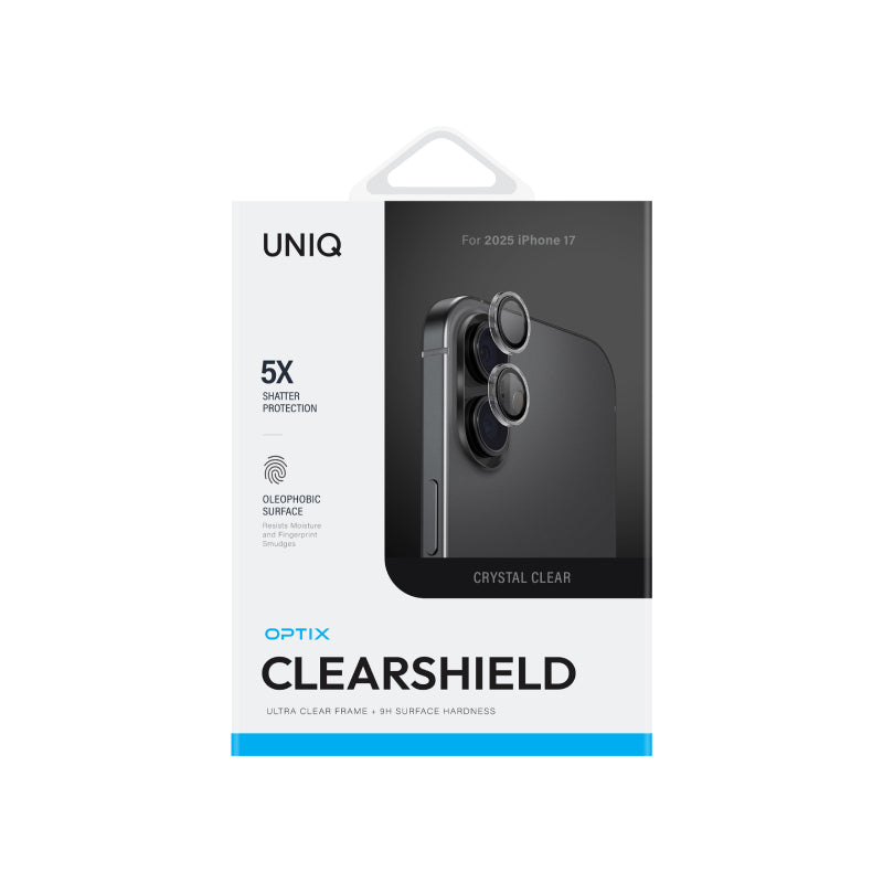 Uniq Optix Clearshield Camera Lens Protector for iPhone 17 Series