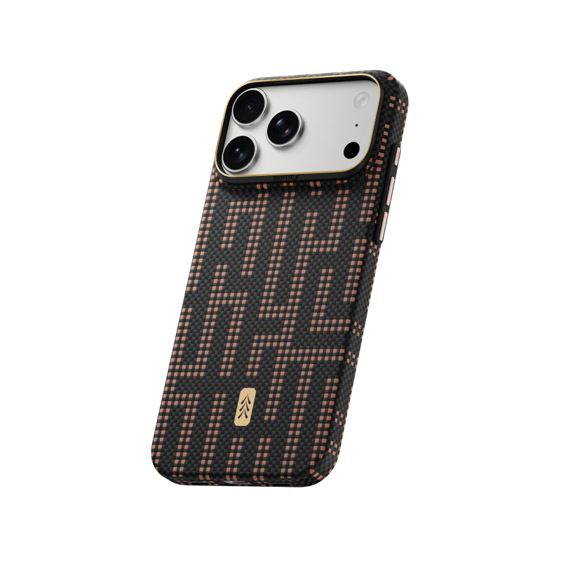 Raptic Aramid Fiber Skin-Origin Magsafe Case for iPhone 18 Series