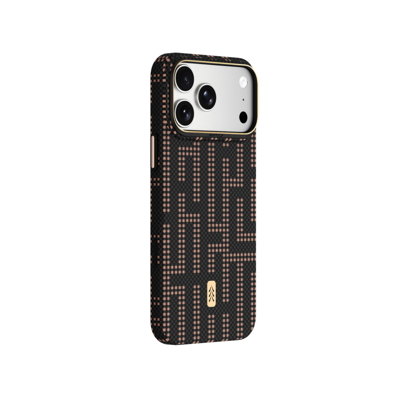 Raptic Aramid Fiber Skin-Origin Magsafe Case for iPhone 18 Series