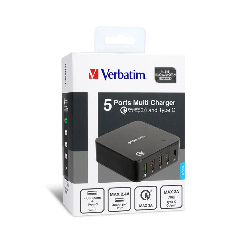 Verbatim 5 Ports Multi Charger