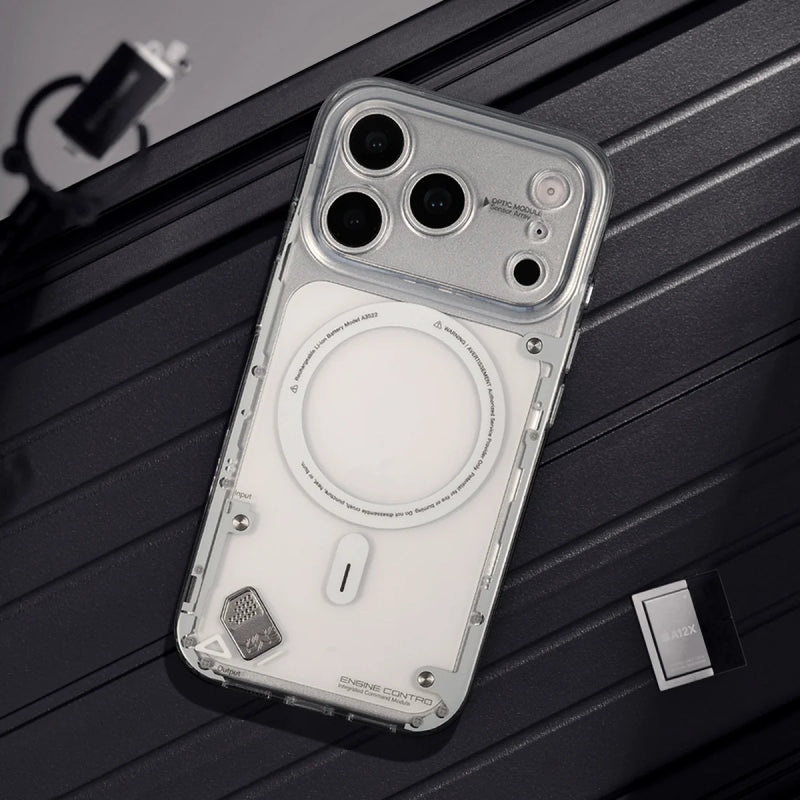 Wakcas Clear-Cut MagSafe Case for iPhone 18 Series