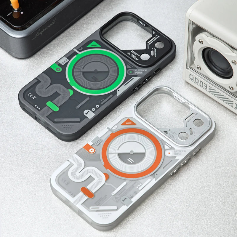 Wakcas Color-block MagSafe Case for iPhone  18 Series