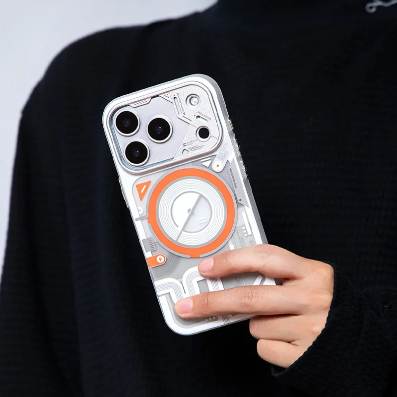 Wakcas Color-block MagSafe Case for iPhone  18 Series