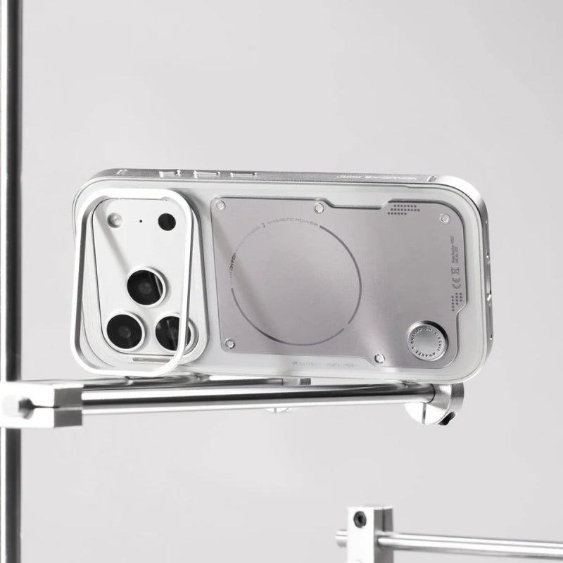 Wakcas Detachable Metal Magsafe Case for iPhone 18 Series