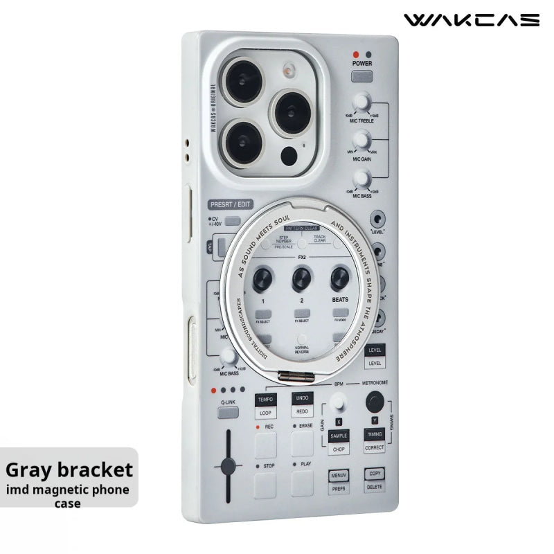 Wakcas Music Sampler Design Magsafe Case for iPhone 18 Series