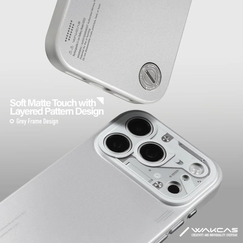 Wakcas Mechanical MagSafe Case for iPhone 18 Series