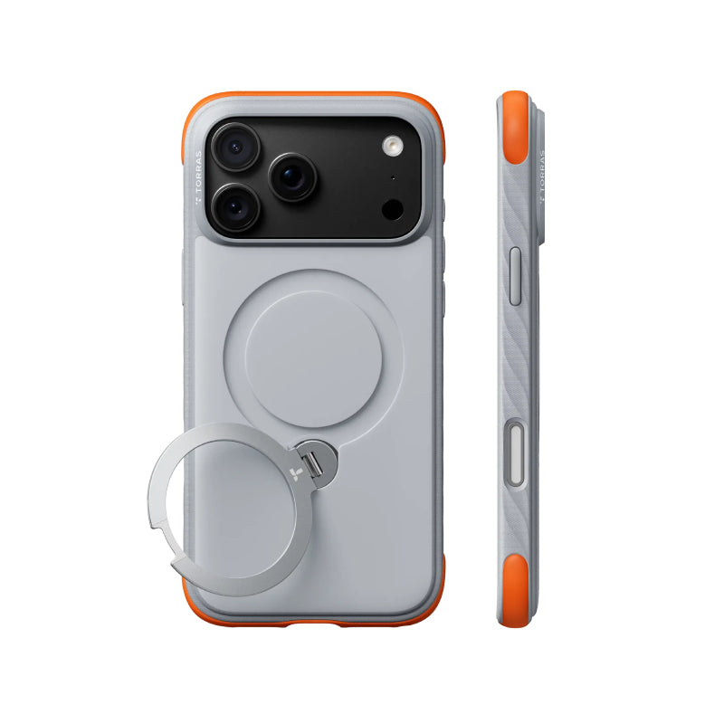 Torras Ostand Q3 Rugged Series Case for iPhone 18 Series