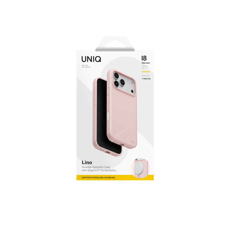 Uniq Hybrid Lino Magsafe Case for iPhone 18 Series