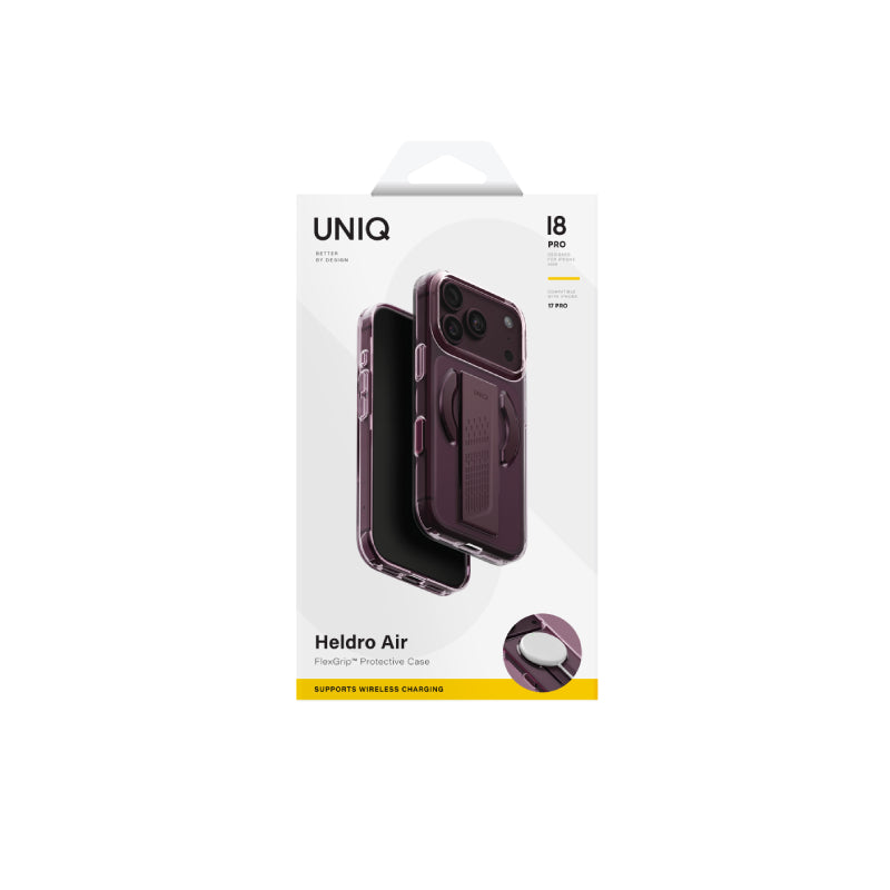 Uniq Hybrid Heldro Air Magsafe Case for iPhone 18 Series