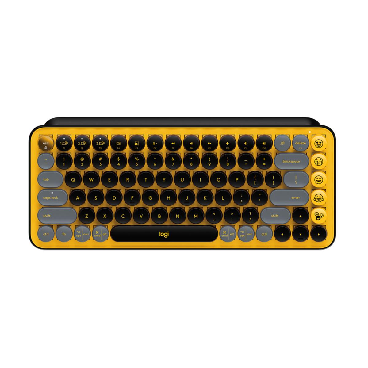 Logitech POP Keys Wireless Mechanical Keyboard with Customizable Emoji Keys